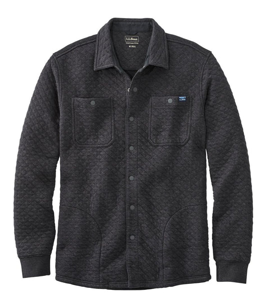 Men's Quilted Sweatshirts, Snap Overshirt | L.L.Bean Latest