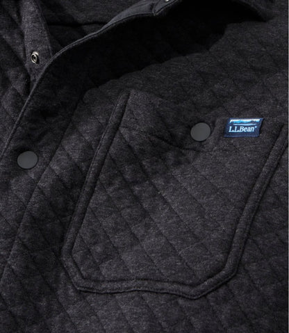 Men's Quilted Sweatshirts, Snap Overshirt | L.L.Bean Latest