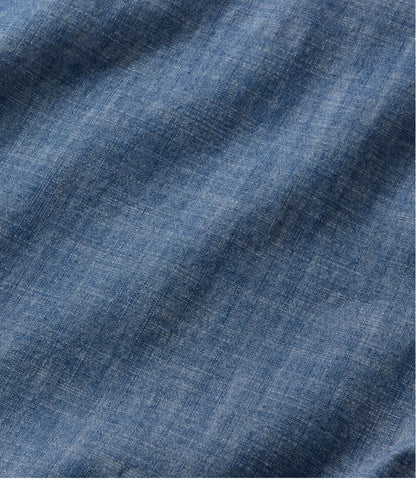 Men's Comfort Stretch® Chambray Shirt, Long-Sleeve, Slightly Fitted Untucked Fit | L.L.Bean Popular