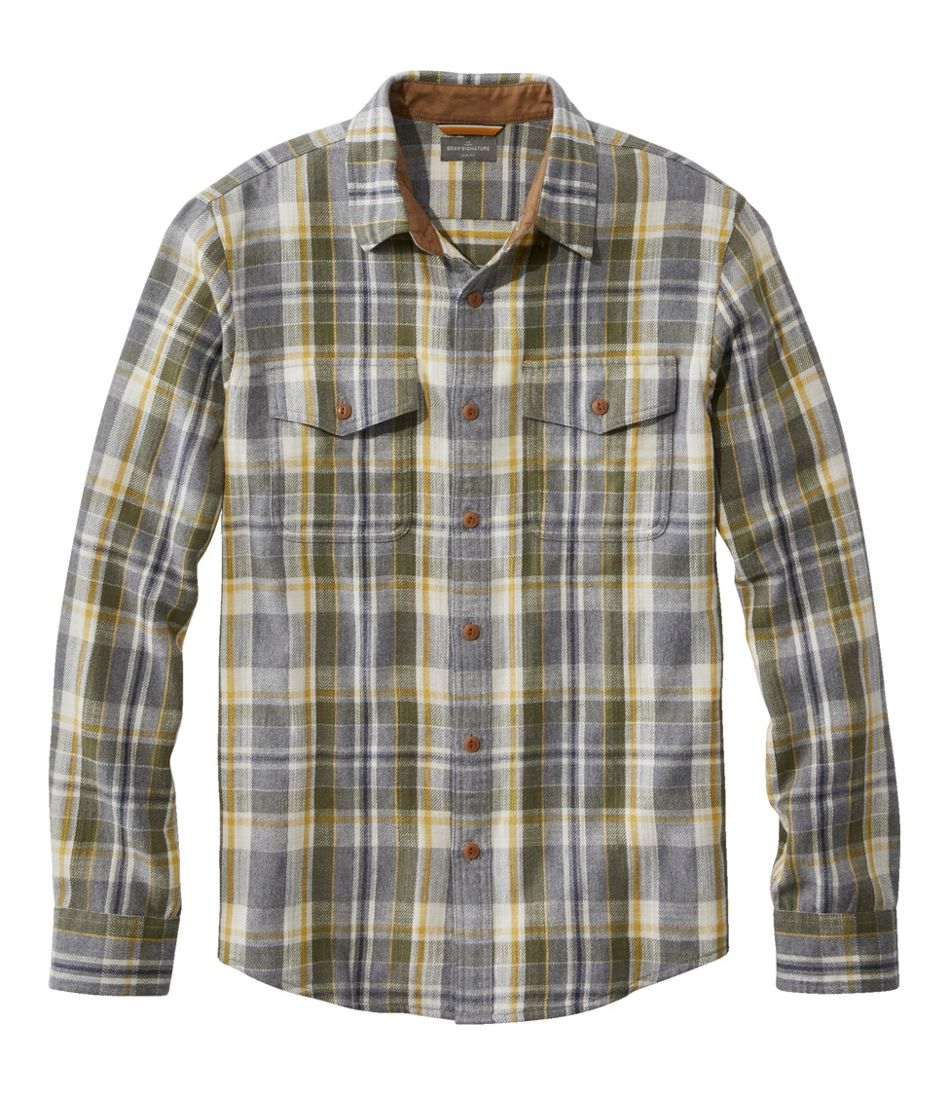 Men's Signature Heritage Textured Flannel Shirt | L.L.Bean Trending