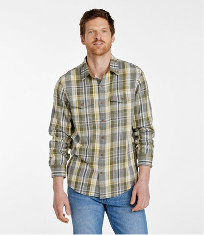 Men's Signature Heritage Textured Flannel Shirt | L.L.Bean Trending