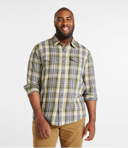 Men's Signature Heritage Textured Flannel Shirt | L.L.Bean Trending