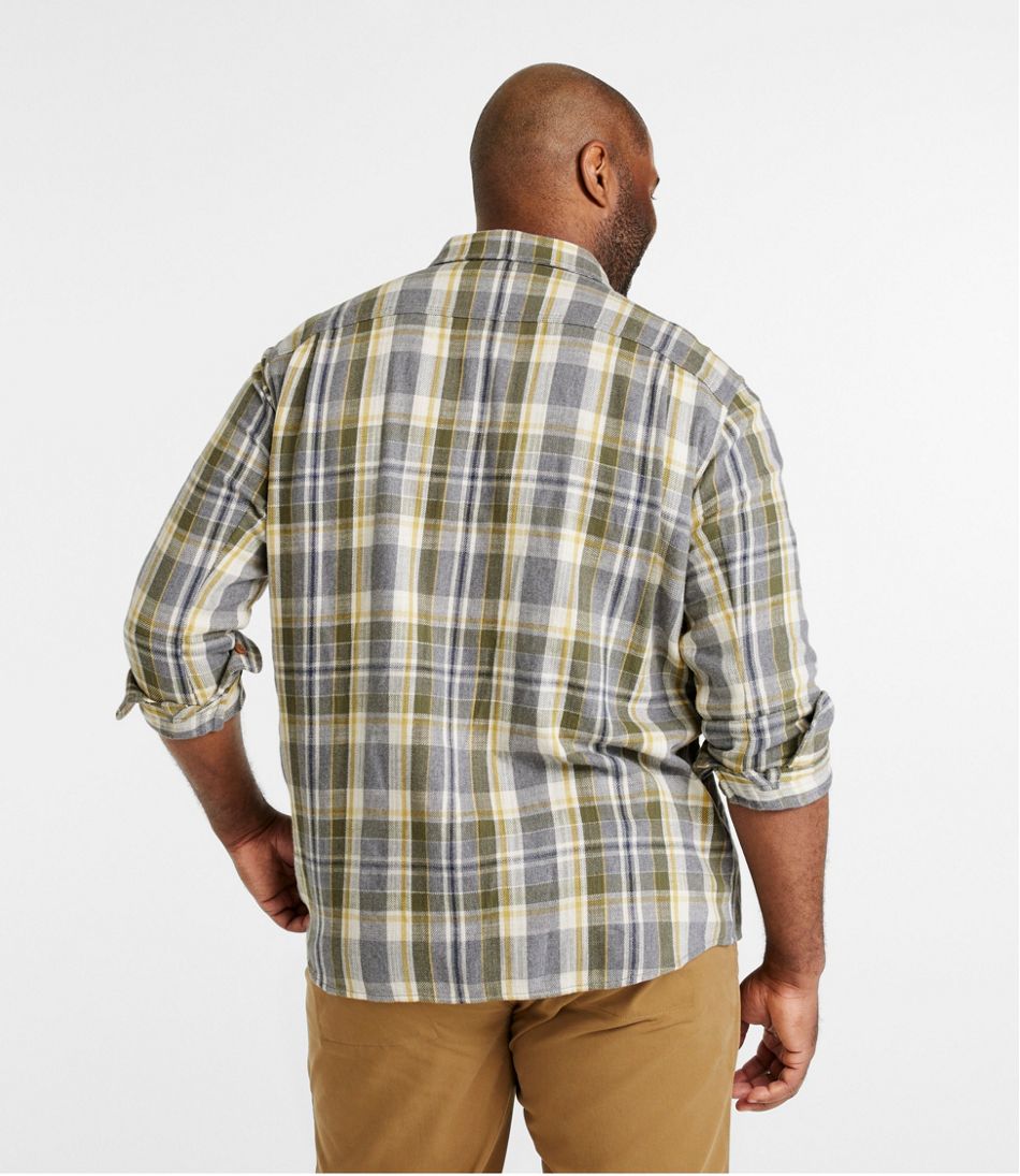 Men's Signature Heritage Textured Flannel Shirt | L.L.Bean Trending