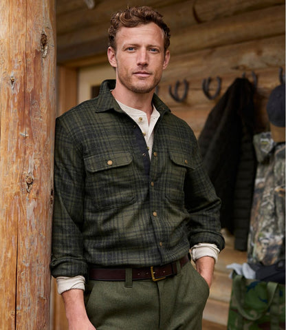 Men's Maine Guide Lightweight Wool Field Shirt, Plaid | L.L.Bean Best Seller