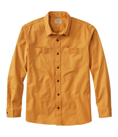 Men's BeanFlex® Twill Shirt, Traditional Untucked Fit, Long-Sleeve | L.L.Bean Exclusive