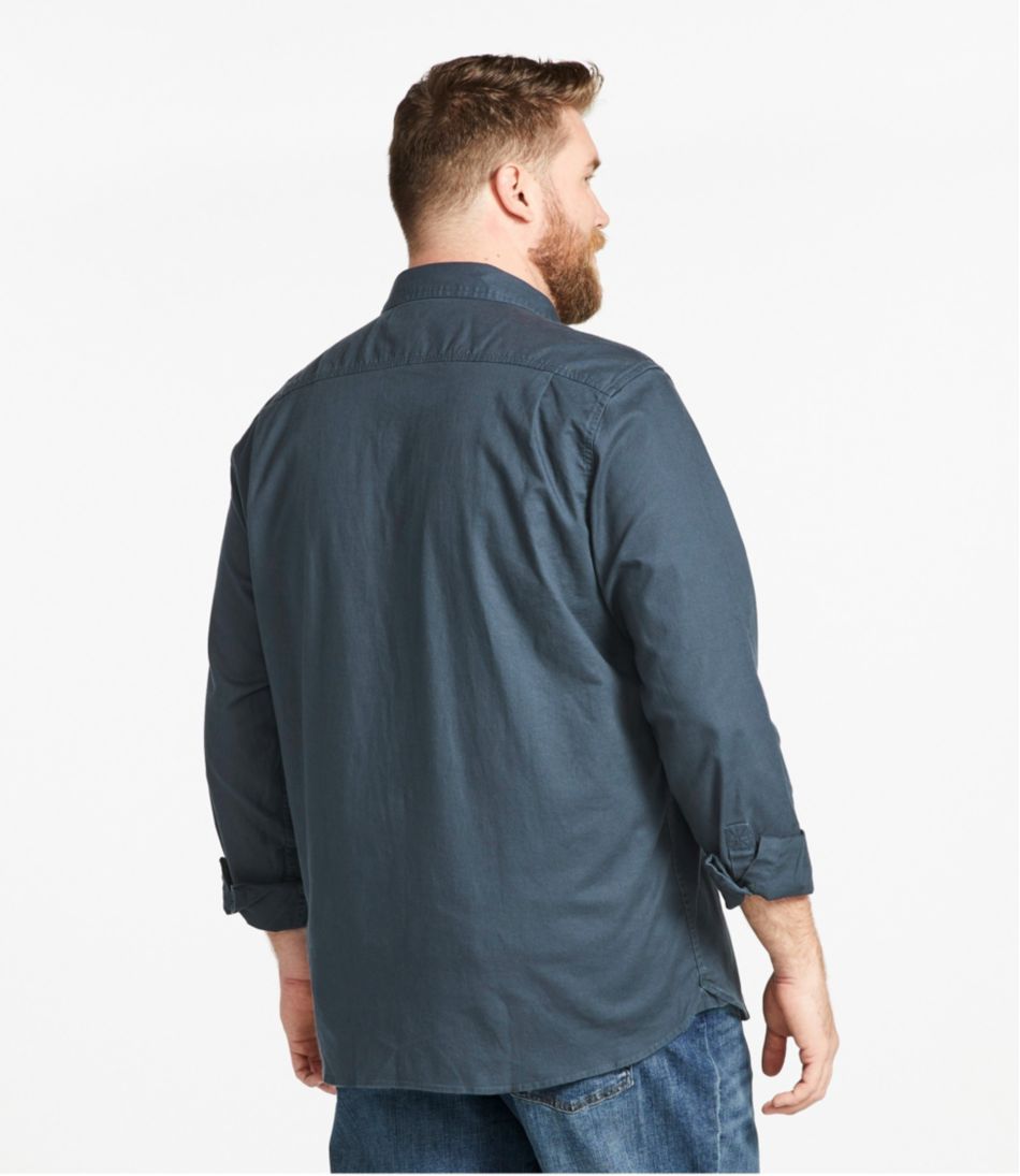 Men's BeanFlex® Twill Shirt, Traditional Untucked Fit, Long-Sleeve | L.L.Bean Exclusive