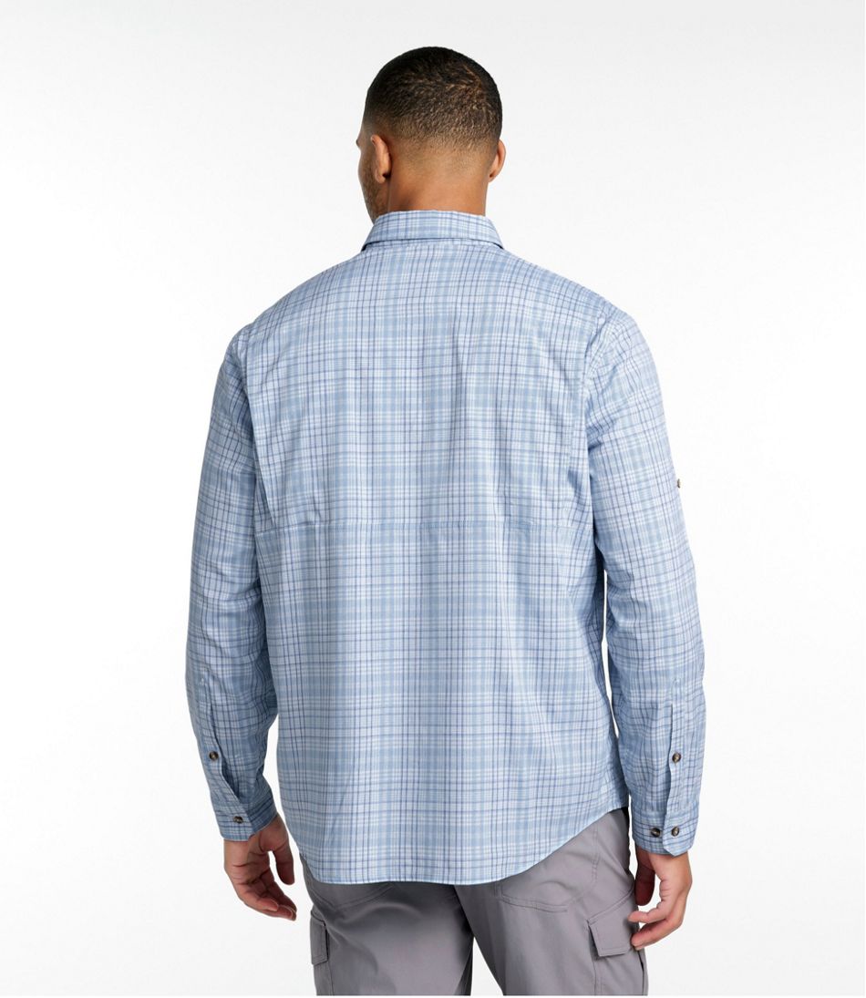 Men's Tropicwear Shirt, Plaid Long-Sleeve | L.L.Bean Value