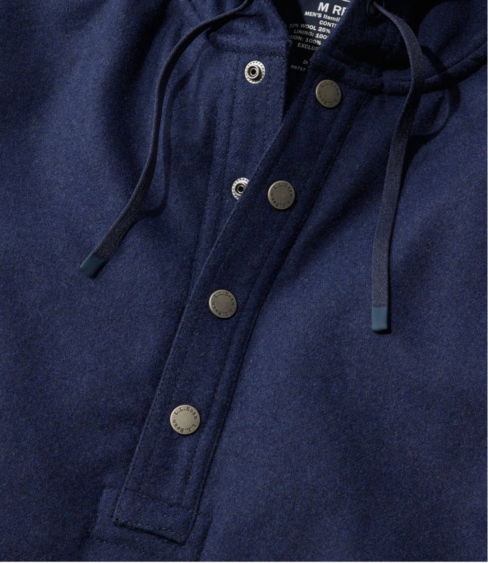Men's Maine Guide Wool Anorak | L.L.Bean Essential