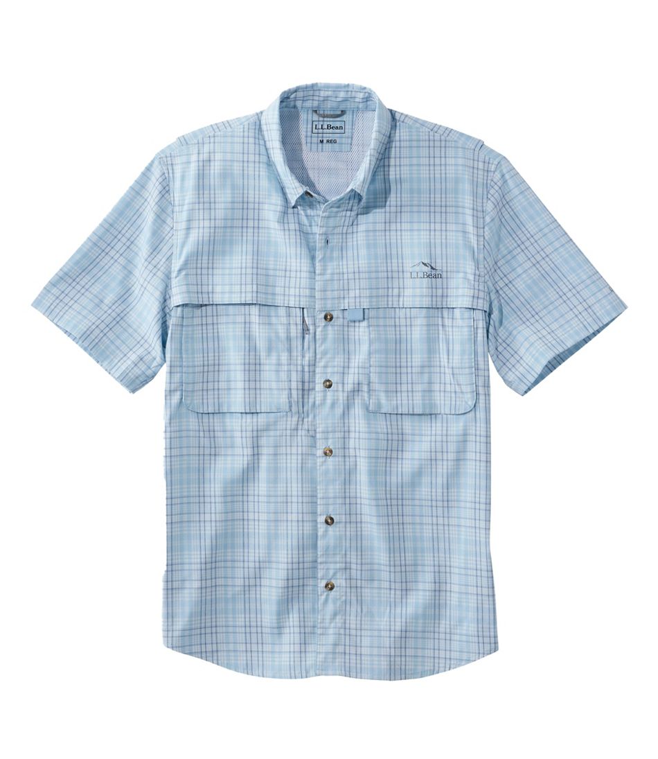 Men's Tropicwear Shirt, Plaid Short-Sleeve | L.L.Bean Everyday