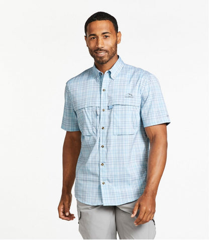 Men's Tropicwear Shirt, Plaid Short-Sleeve | L.L.Bean Everyday