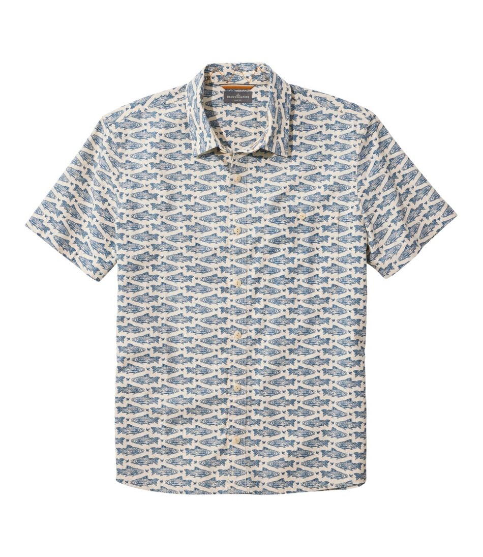 Men's Signature Vacationland Shirt, Short-Sleeve, Slim Fit | L.L.Bean Essential