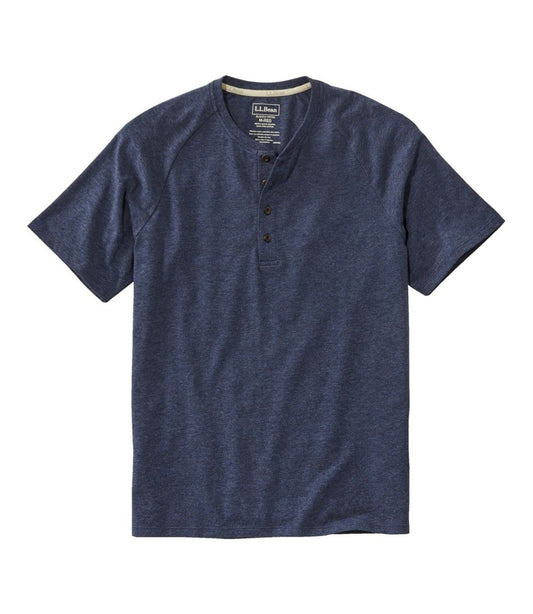 Men's Comfort Stretch Pima Tee Shirt, Short-Sleeve Henley | L.L.Bean Latest