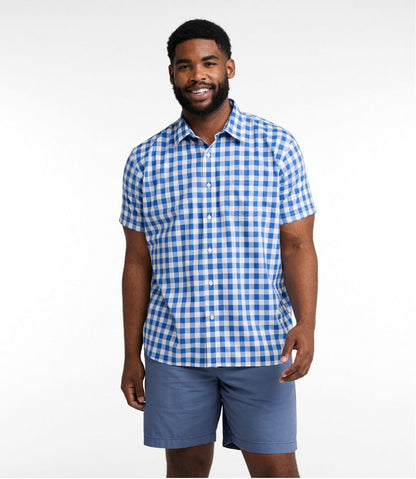 Men's Bean's Wrinkle-Free Everyday Shirt, Traditional Untucked Fit, Plaid, Short-Sleeve | L.L.Bean Featured