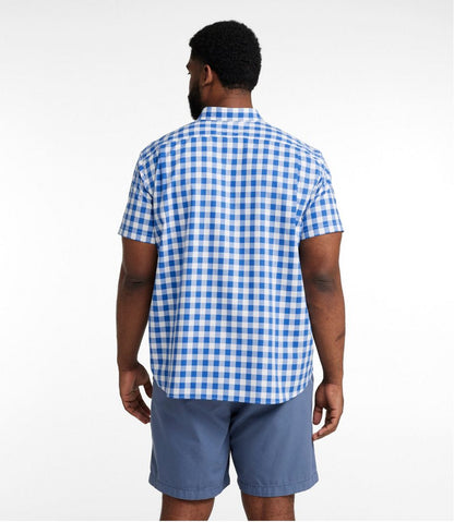 Men's Bean's Wrinkle-Free Everyday Shirt, Traditional Untucked Fit, Plaid, Short-Sleeve | L.L.Bean Featured