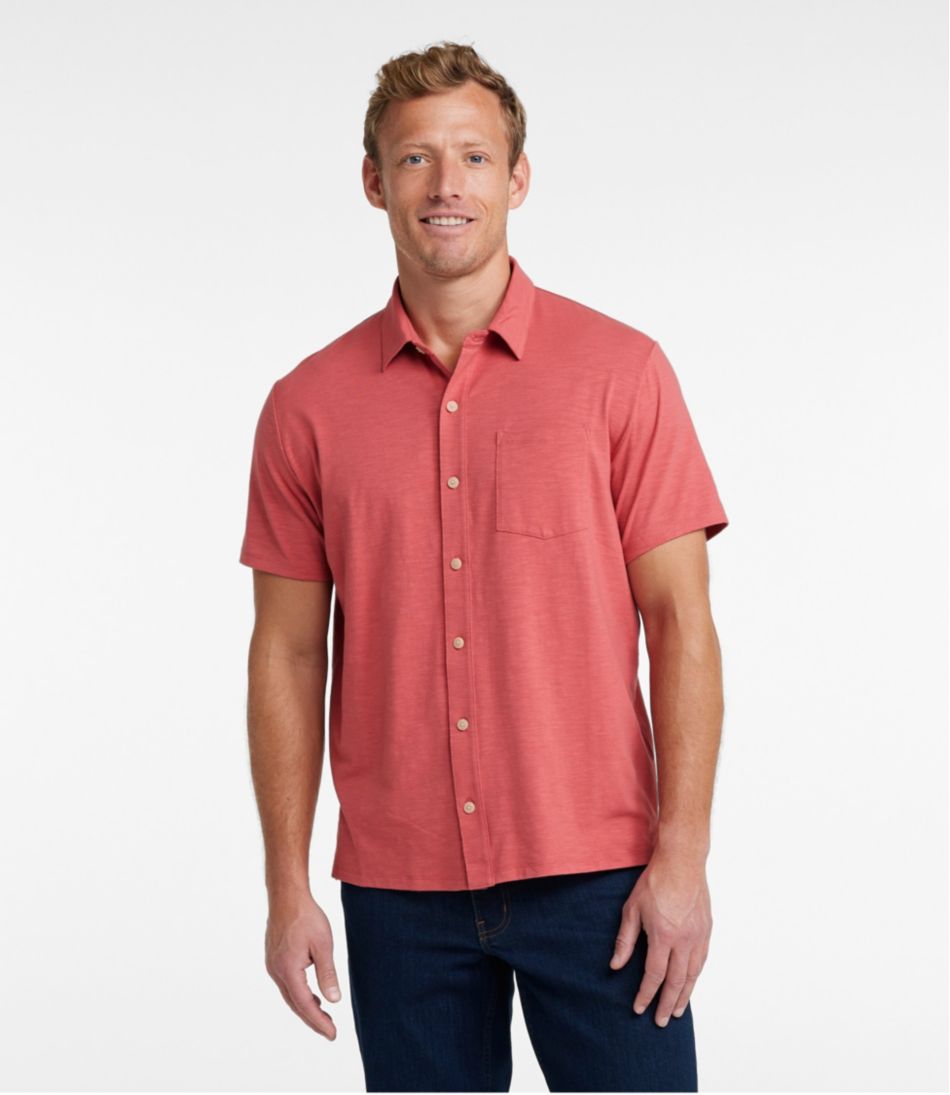 Men's Lakewashed Performance Shirts, Button-Front Shirt, Short-Sleeve | L.L.Bean Best Seller