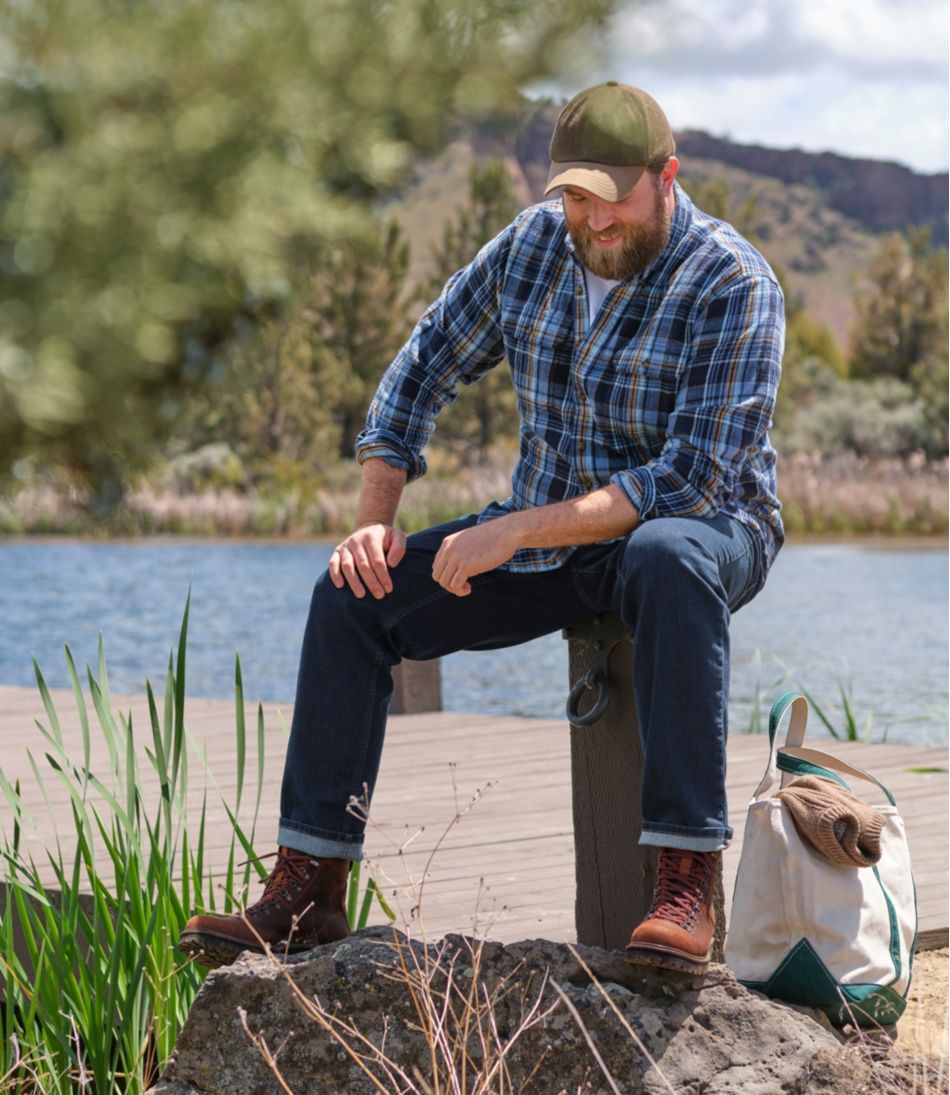 Men's BeanFlex® Jeans, Classic Fit, Straight Leg | L.L.Bean Signature
