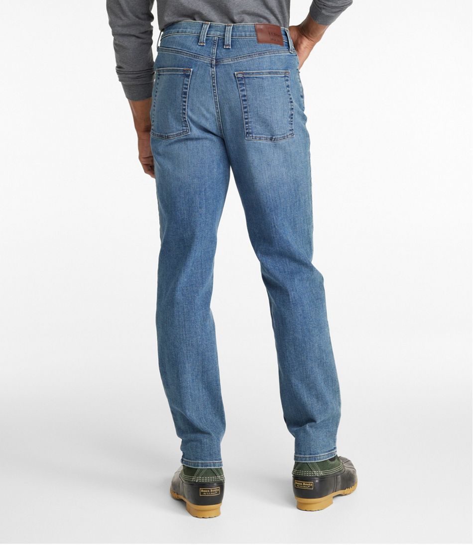 Men's BeanFlex® Jeans, Classic Fit, Straight Leg | L.L.Bean Signature