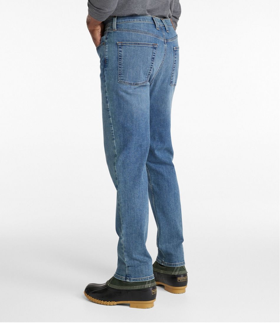 Men's BeanFlex® Jeans, Classic Fit, Straight Leg | L.L.Bean Signature
