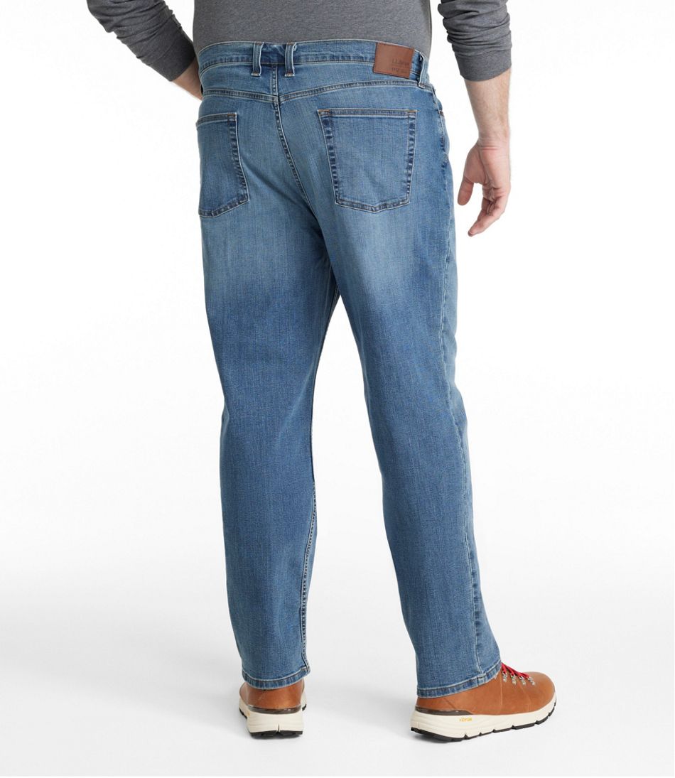 Men's BeanFlex® Jeans, Classic Fit, Straight Leg | L.L.Bean Signature