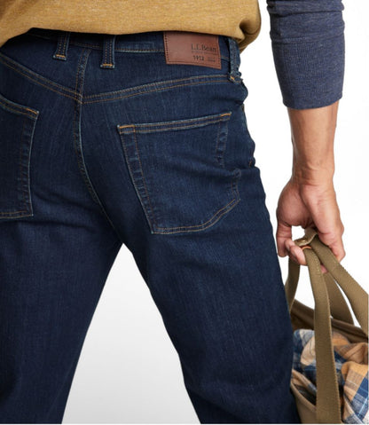 Men's BeanFlex® Jeans, Classic Fit, Straight Leg | L.L.Bean Signature