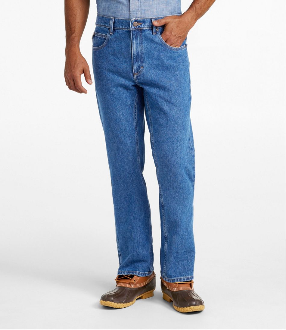 Men's Double L® Jeans, Standard Fit, Straight Leg | L.L.Bean Everyday