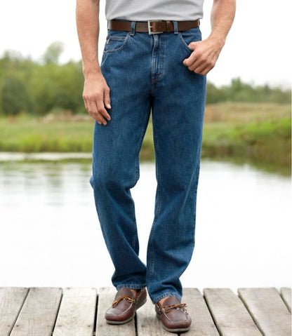 Men's Double L® Jeans, Relaxed Fit, Straight Leg | L.L.Bean Value