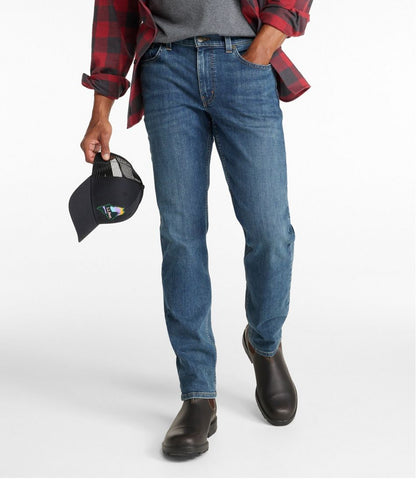 Men's BeanFlex® Jeans, Slim Fit, Straight Leg | L.L.Bean Great Value
