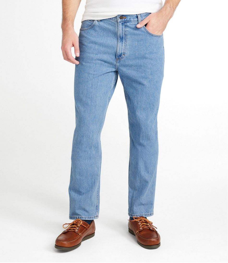Men's Double L® Jeans, Natural Fit, Straight Leg | L.L.Bean Popular
