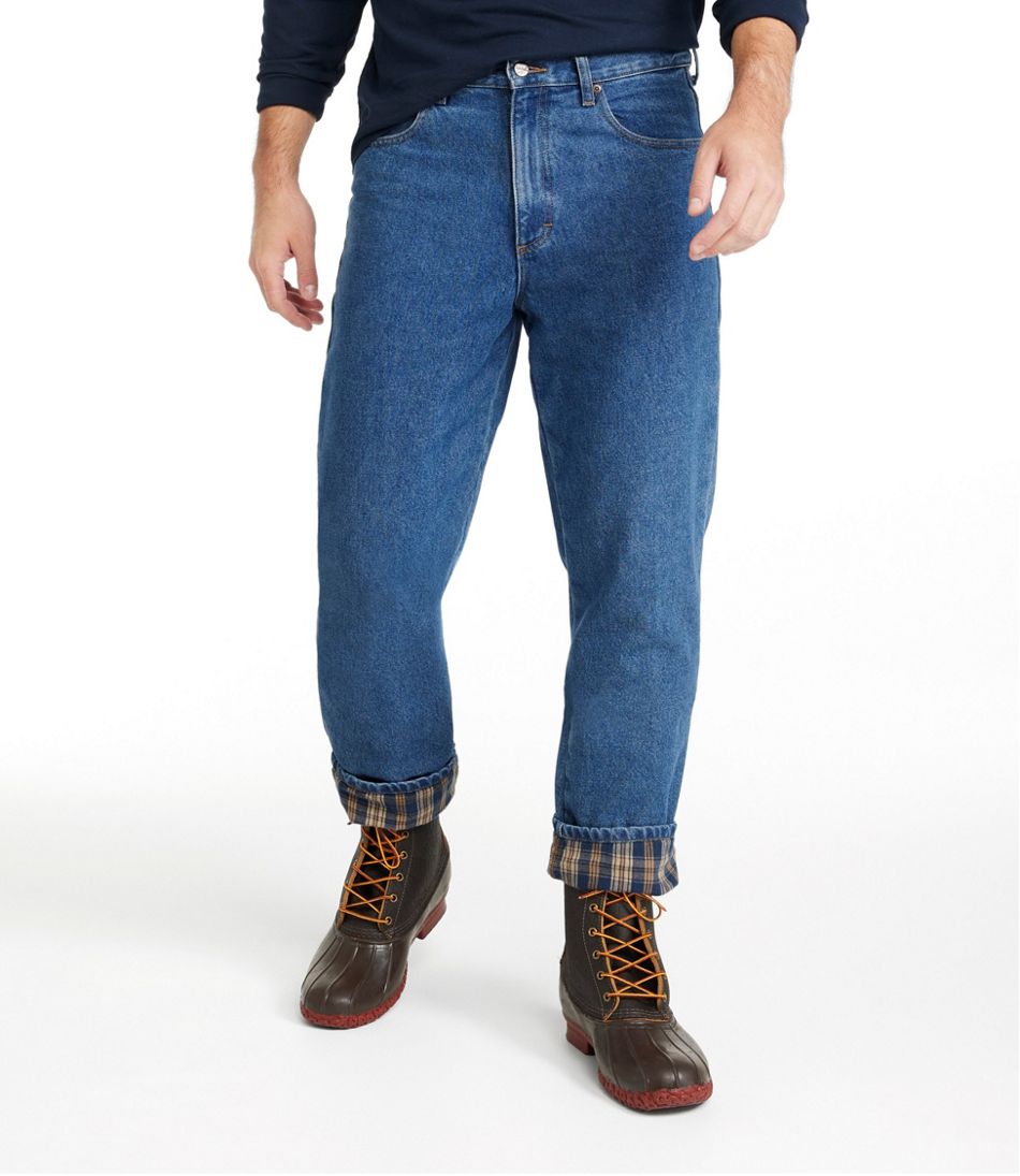 Men's Double L® Jeans, Classic Fit, Flannel-Lined | L.L.Bean Trending