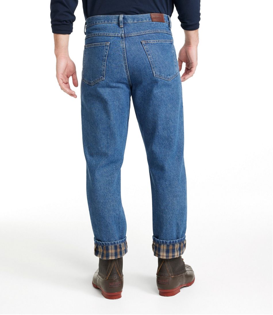 Men's Double L® Jeans, Classic Fit, Flannel-Lined | L.L.Bean Trending