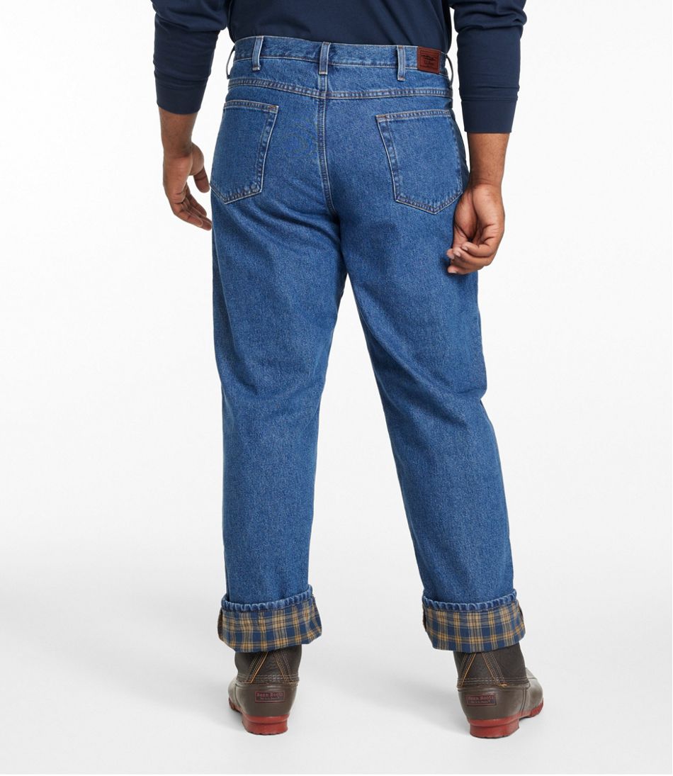 Men's Double L® Jeans, Classic Fit, Flannel-Lined | L.L.Bean Trending