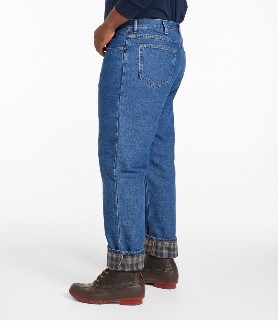 Men's Double L® Jeans, Classic Fit, Flannel-Lined | L.L.Bean Trending