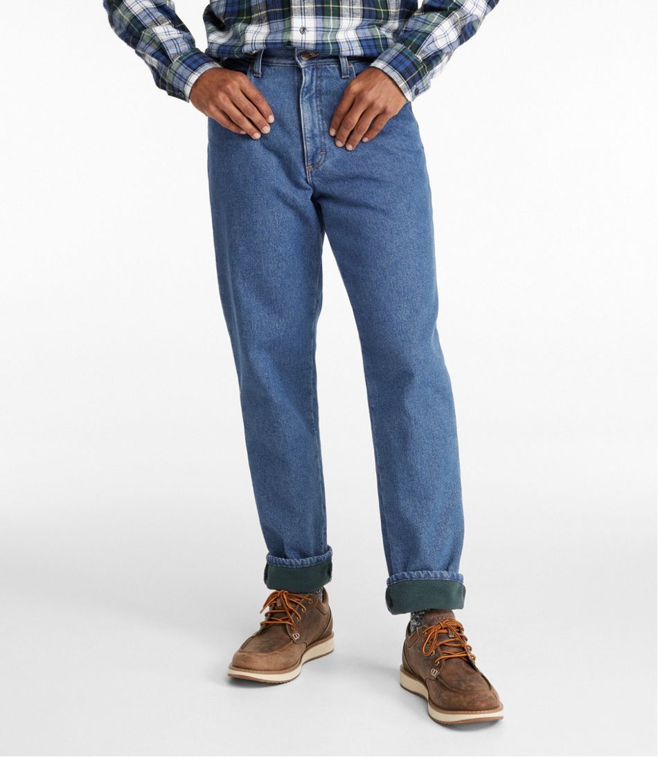 Men's Double L® Jeans, Classic Fit, Fleece-Lined | L.L.Bean Exclusive