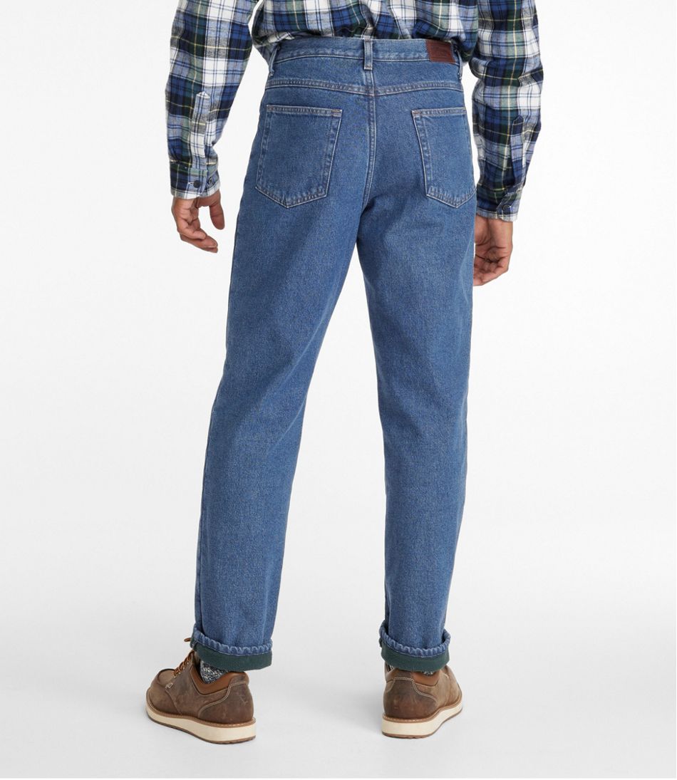 Men's Double L® Jeans, Classic Fit, Fleece-Lined | L.L.Bean Exclusive