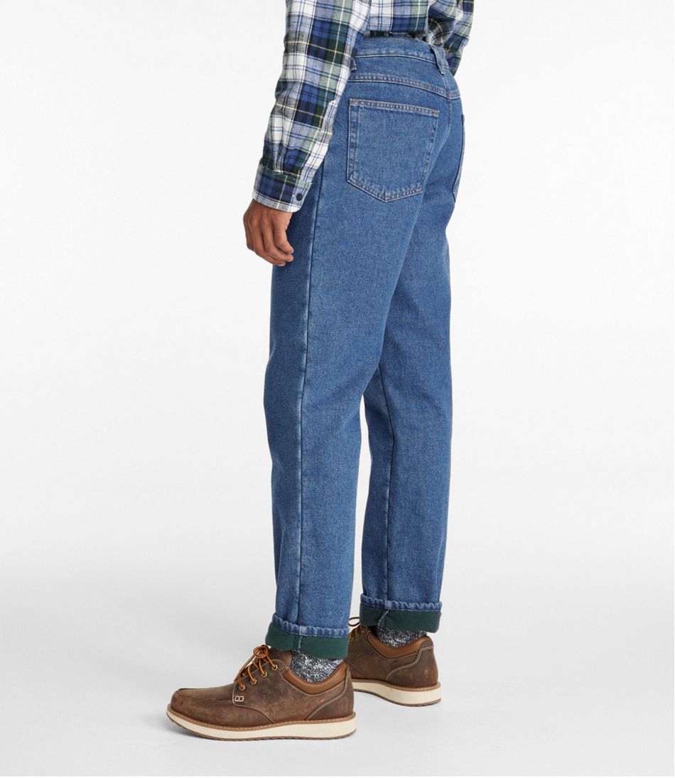 Men's Double L® Jeans, Classic Fit, Fleece-Lined | L.L.Bean Exclusive