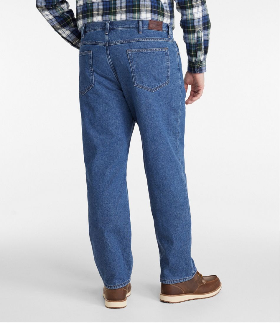 Men's Double L® Jeans, Classic Fit, Fleece-Lined | L.L.Bean Exclusive