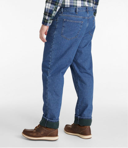 Men's Double L® Jeans, Classic Fit, Fleece-Lined | L.L.Bean Exclusive