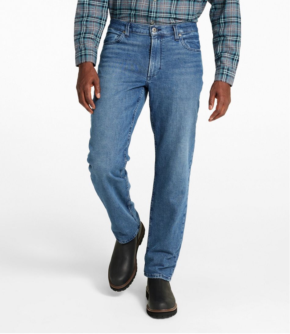 Men's Vintage 1912 Jeans, Standard Fit, Straight Leg, Lined | L.L.Bean Essential