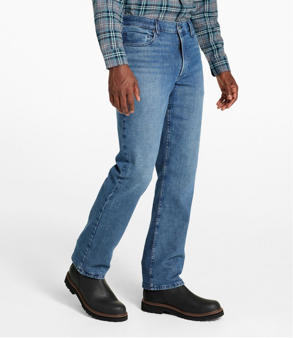 Men's Vintage 1912 Jeans, Standard Fit, Straight Leg, Lined | L.L.Bean Essential