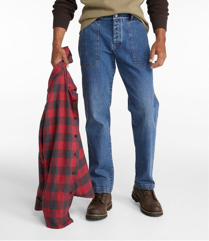 Men's Signature Heritage Utility Denim, Classic Fit, Straight Leg | L.L.Bean Value