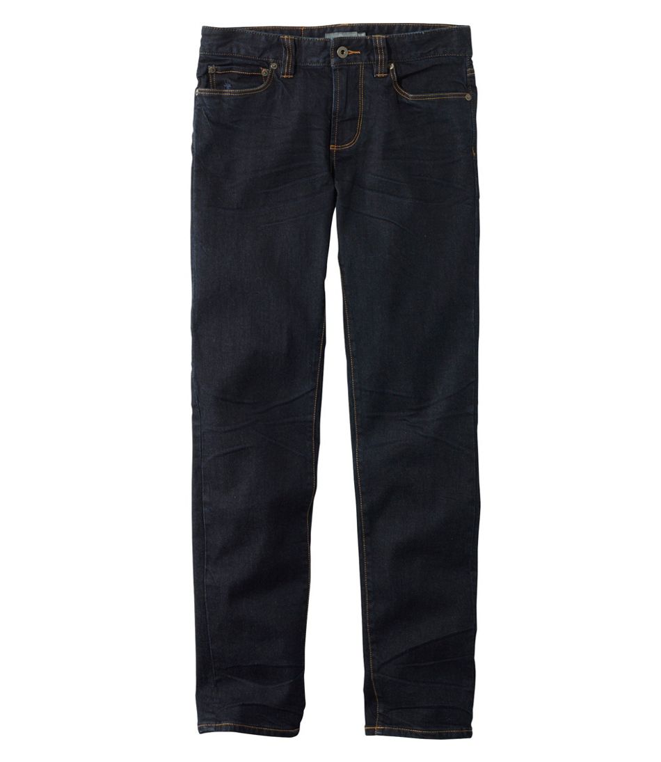 Men's Signature Five-Pocket Jeans with Stretch, Slim Straight | L.L.Bean Latest