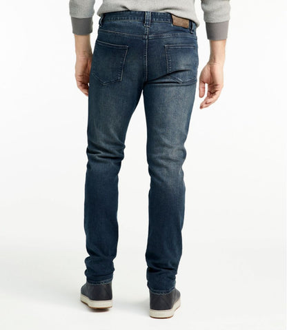 Men's Signature Five-Pocket Jeans with Stretch, Slim Straight | L.L.Bean Latest