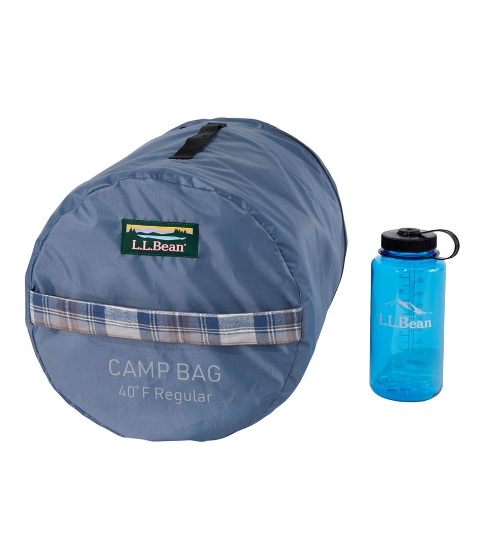 L.L.Bean Flannel Lined Camp Sleeping Bag, 40° | L.L.Bean Recommended