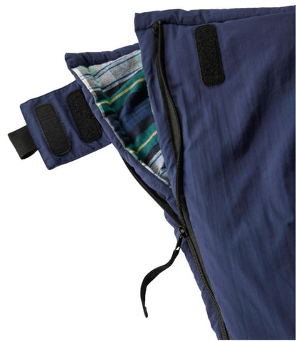 L.L.Bean Flannel Lined Camp Sleeping Bag, 40° | L.L.Bean Recommended