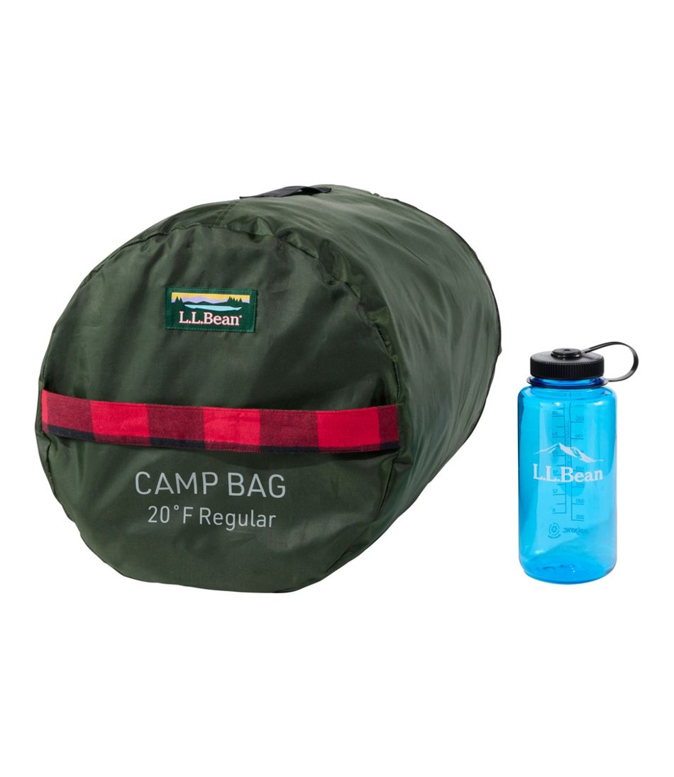 Adults' L.L.Bean Flannel Lined Camp Sleeping Bag, 20° | L.L.Bean Recommended