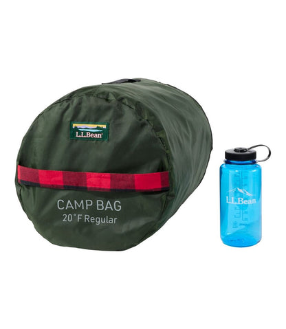 Adults' L.L.Bean Flannel Lined Camp Sleeping Bag, 20° | L.L.Bean Recommended