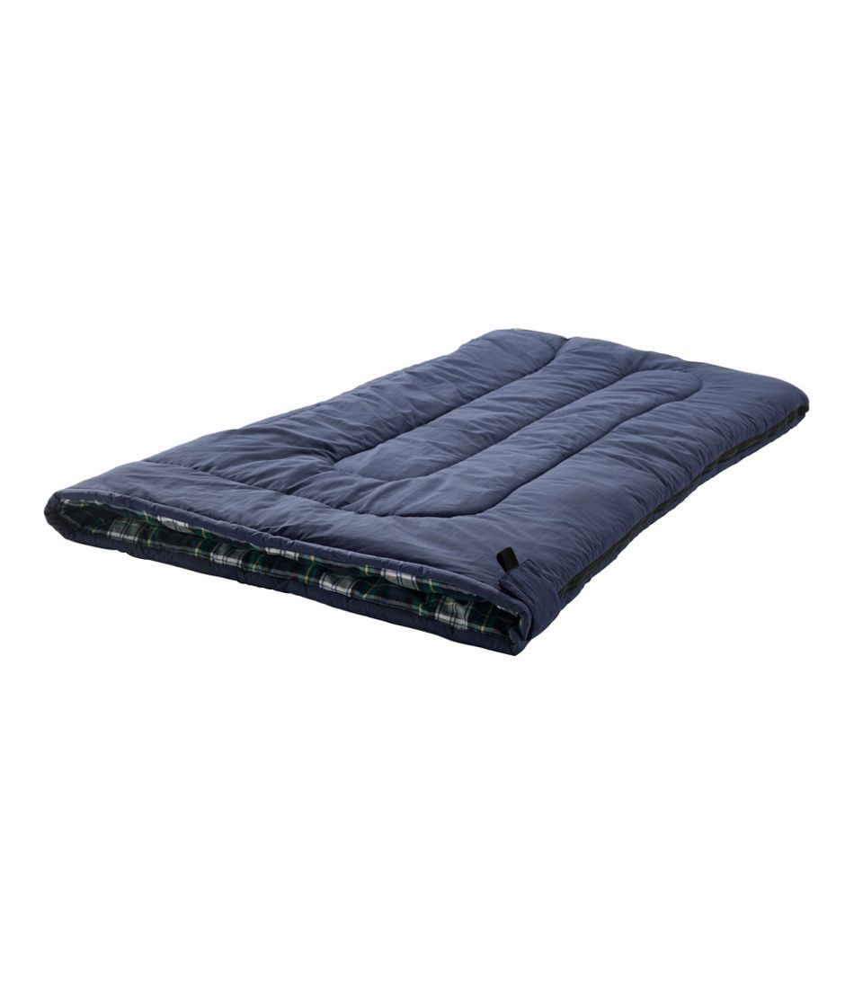 Kids' L.L.Bean Flannel Lined Camp Sleeping Bag, 40° | L.L.Bean Featured