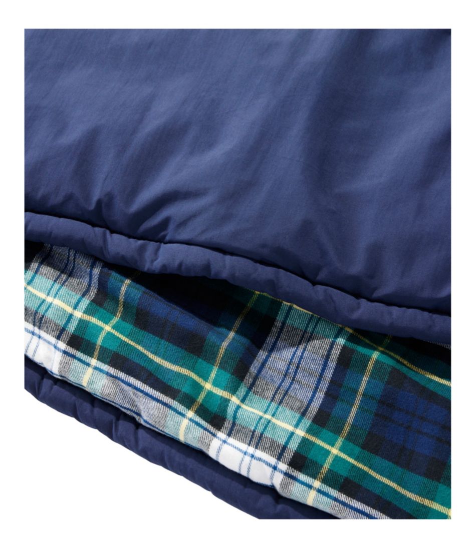 Kids' L.L.Bean Flannel Lined Camp Sleeping Bag, 40° | L.L.Bean Featured