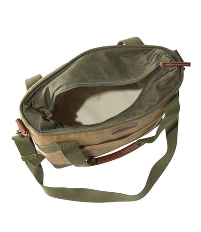 Insulated Waxed-Canvas Tote, Medium | L.L.Bean Classic