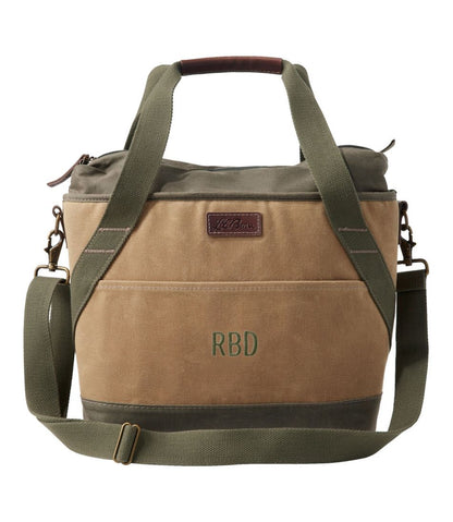Insulated Waxed-Canvas Tote, Medium | L.L.Bean Classic